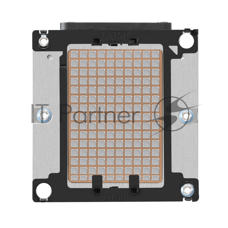 Кулер+направляющая планка ExeGate ESNK-P0068AP4.PWM.2U.3647.Cu + BKT-0126 (Al+Cu, 2U, 4 тепл. трубки, LGA3647, Square, TDP 205W, PWM, 2100-6800RPM, 2 ball bearing, 4pin, 52db, 430г, на винтах, с термопастой, в комплекте с направляющей планкой (back p