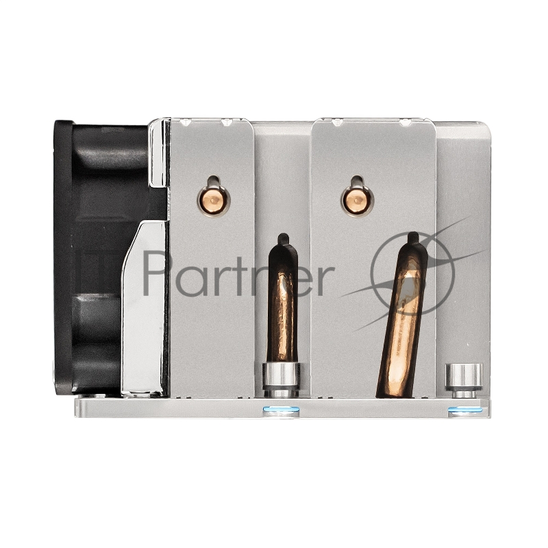 Кулер+направляющая планка ExeGate ESNK-P0068AP4.PWM.2U.3647.Cu + BKT-0126 (Al+Cu, 2U, 4 тепл. трубки, LGA3647, Square, TDP 205W, PWM, 2100-6800RPM, 2 ball bearing, 4pin, 52db, 430г, на винтах, с термопастой, в комплекте с направляющей планкой (back p