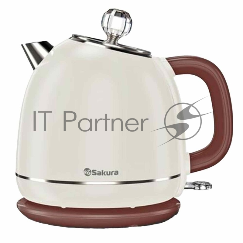 Чайник Sakura SA-2187WBR (1.7) бел-кор