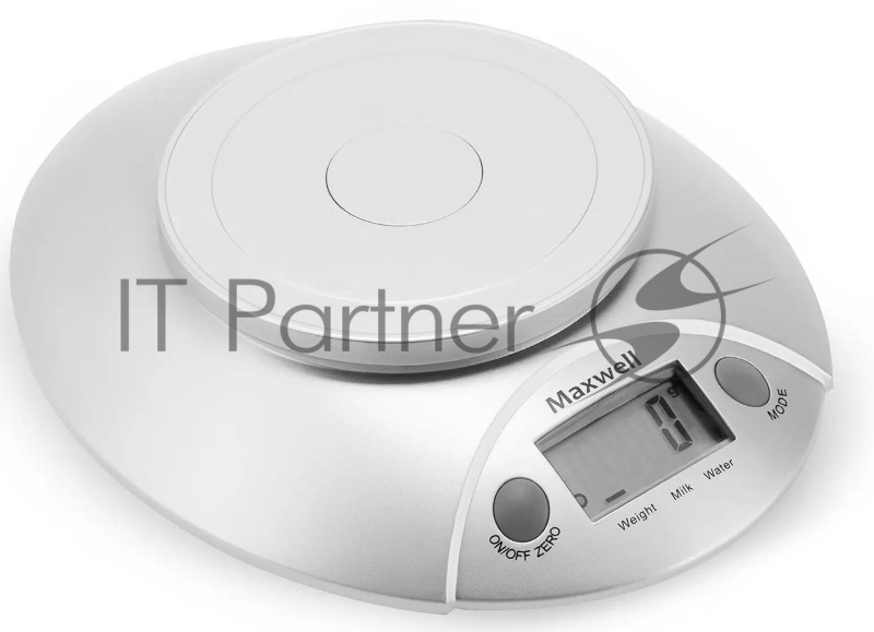 Весы кухонные Maxwell MW-1451-SR, серебристый