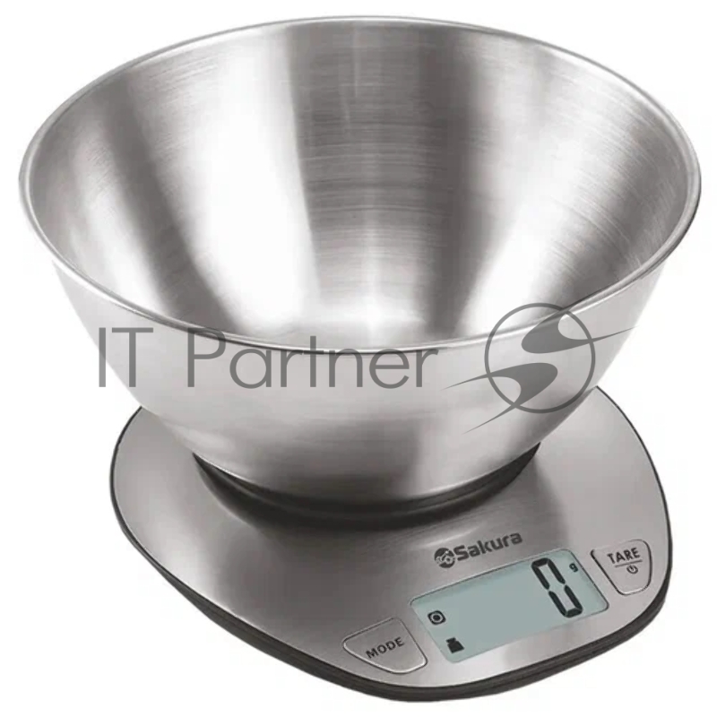 Весы кухонные Sakura SA-6064 5кг элек нерж