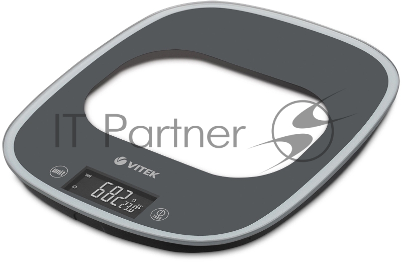 Весы кухонные электронные Vitek Graphite VT-8013 макс.вес:10кг