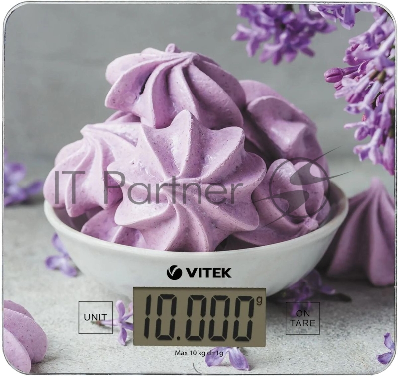 Весы кухонные электронные Vitek Prive VT-7988 макс.вес:10кг