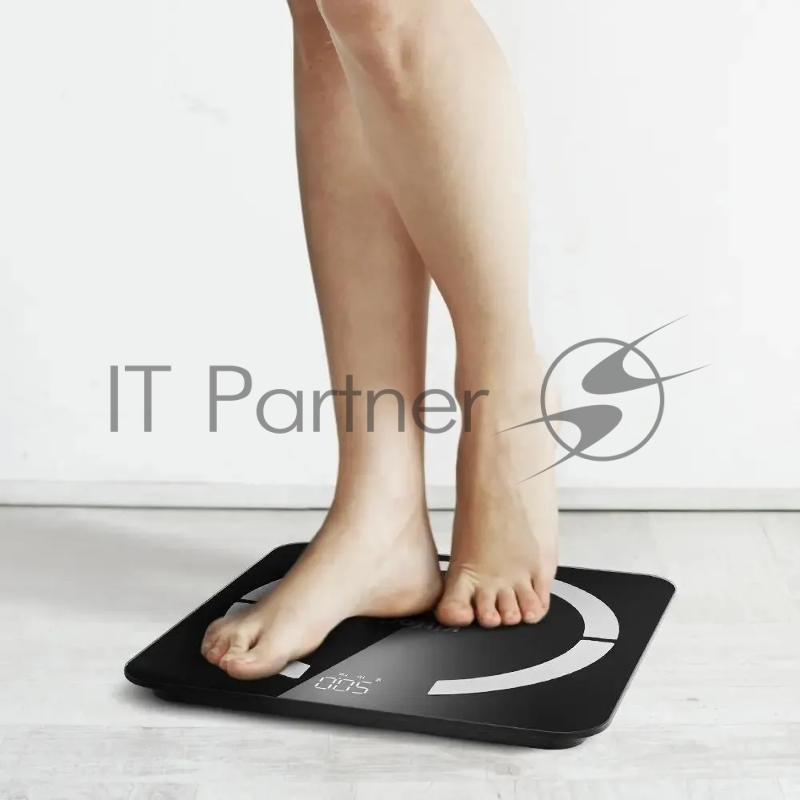 Весы напольные электронные Kitfort КТ-841 макс.180кг черный