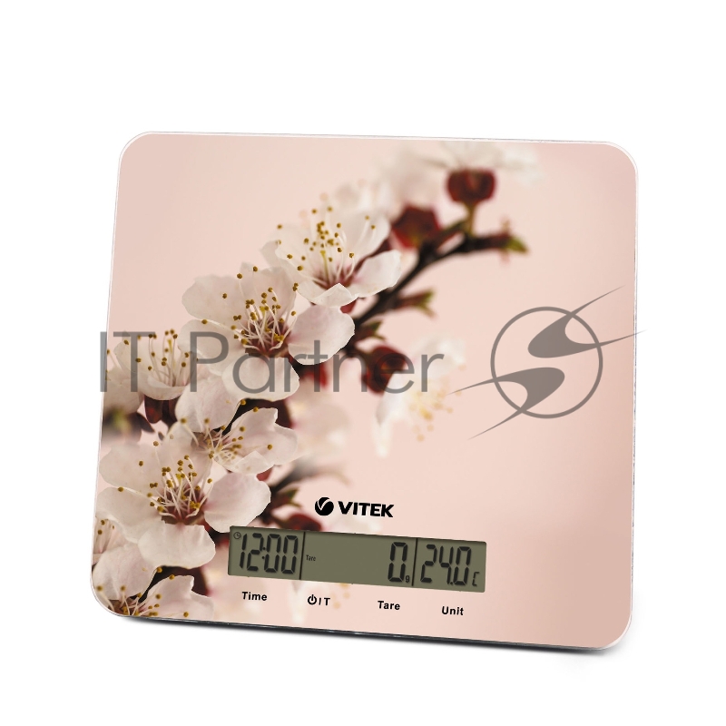 Весы кухонные электронные Vitek VT-2417 макс.вес:10кг рисунок