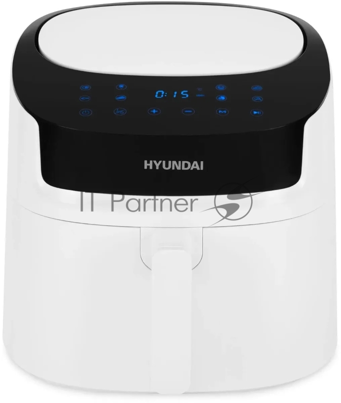 Аэрогриль Hyundai HYF-5459 2000Вт белый/черный