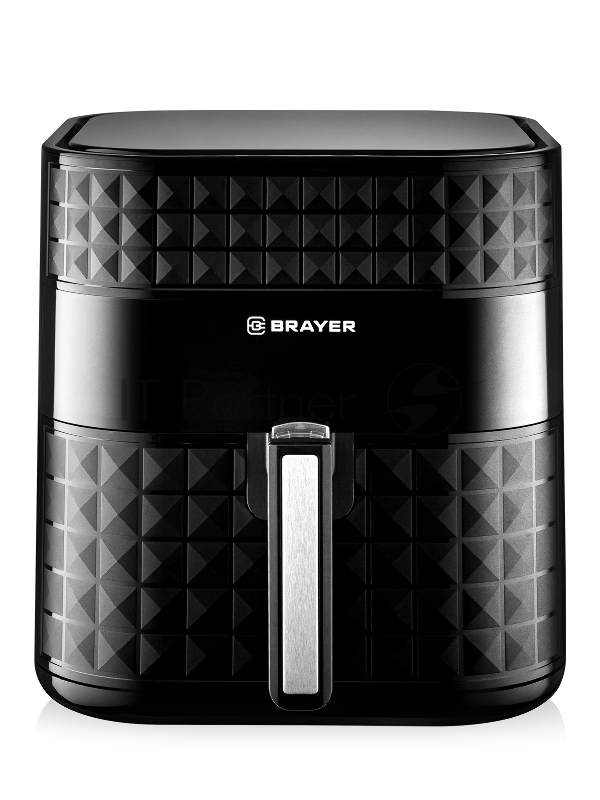 Аэрогриль BRAYER BR2035 черный, 1800 Вт, 6 л, упр. - сенсор, программ - 7