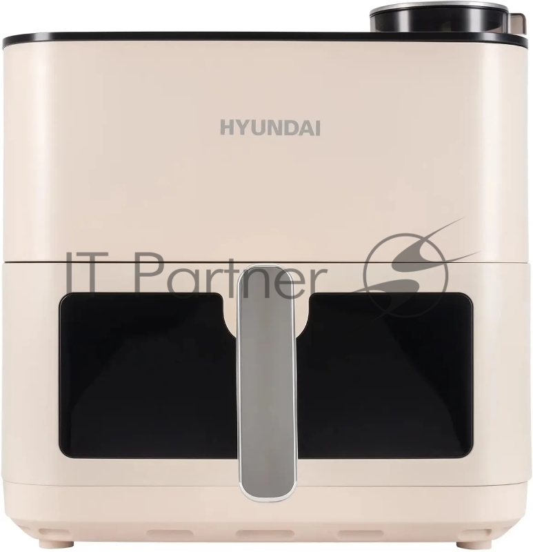Аэрогриль Hyundai HYF-9088 2000Вт кремовый/серебристый