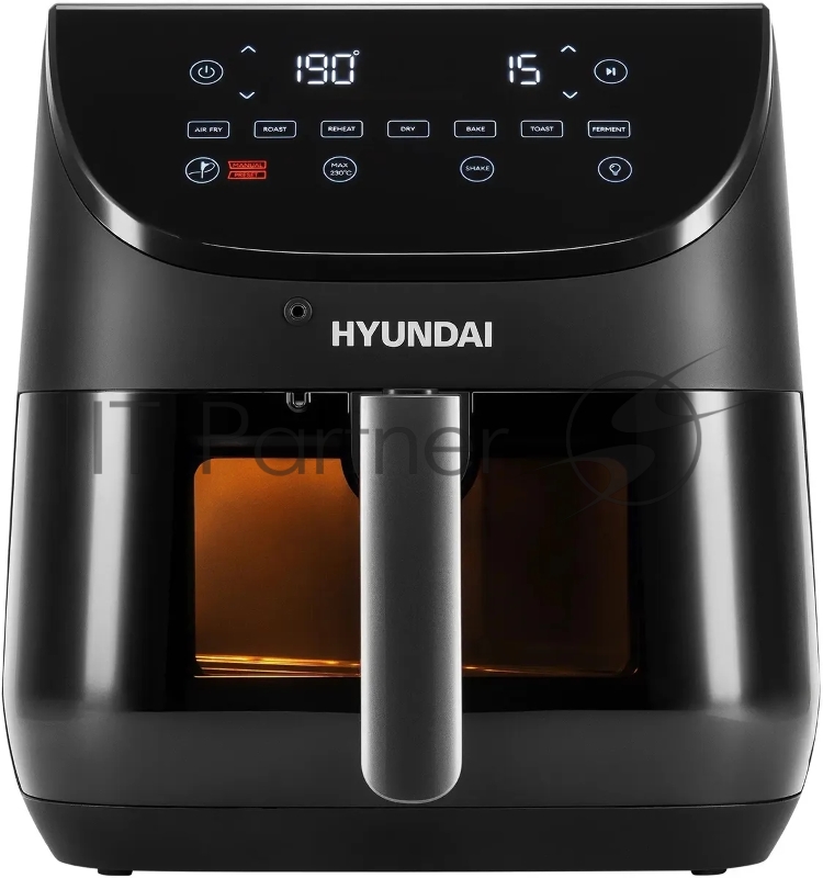 Аэрогриль Hyundai HYF-9090 1700 Вт, черный