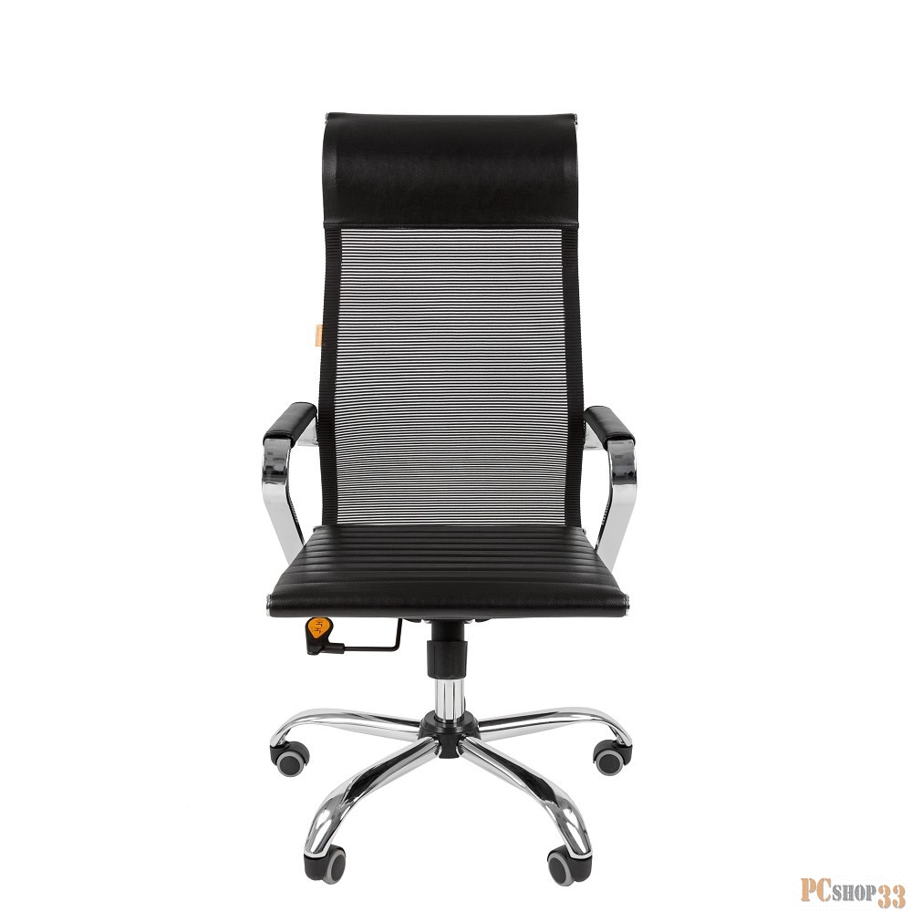 Офисные кресла Офисное кресло Chairman 701 Россия экопремиум черный/сетка н.м. (7022881)