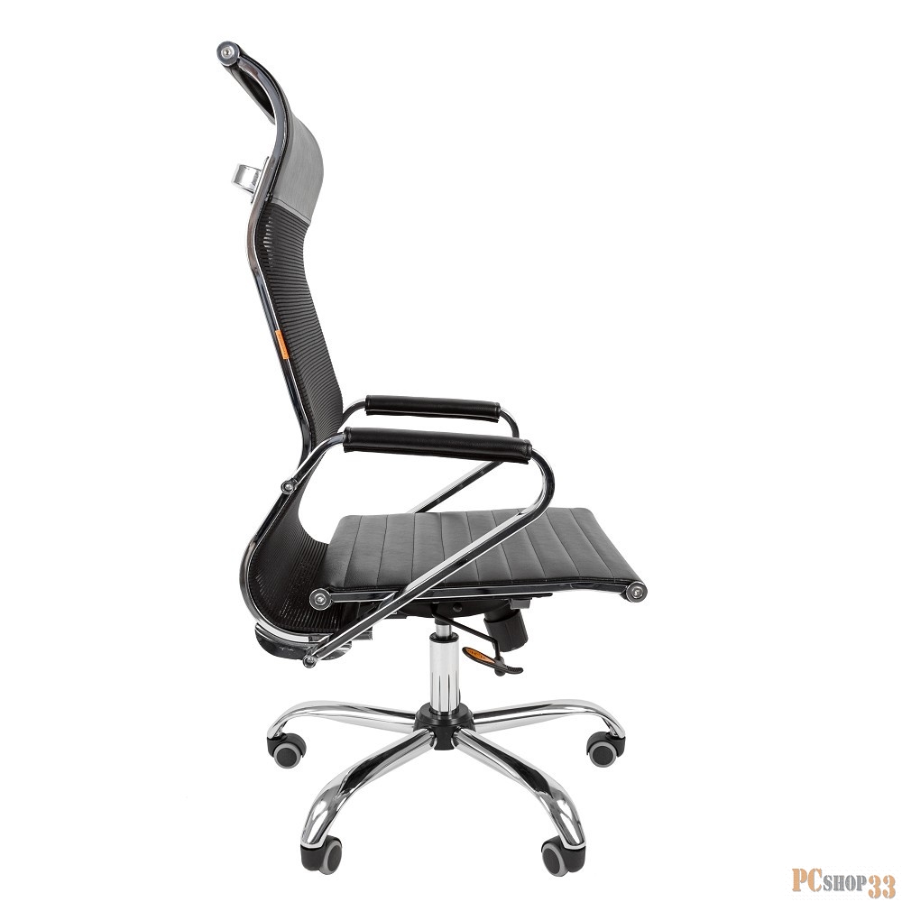 Офисные кресла Офисное кресло Chairman 701 Россия экопремиум черный/сетка н.м. (7022881)