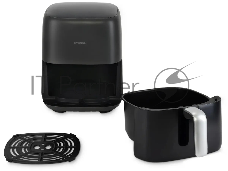 Аэрогриль Hyundai HYF-3008 1500Вт серый/черный