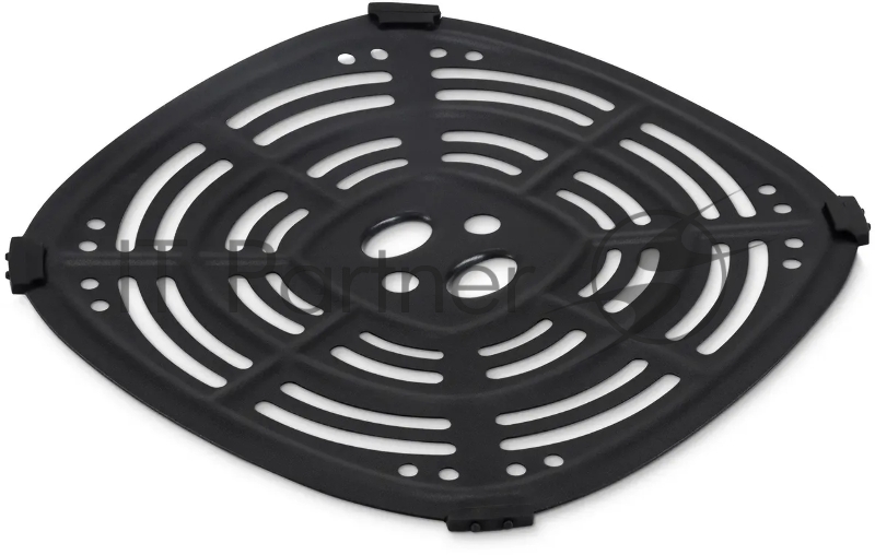 Аэрогриль Hyundai HYF-3008 1500Вт серый/черный