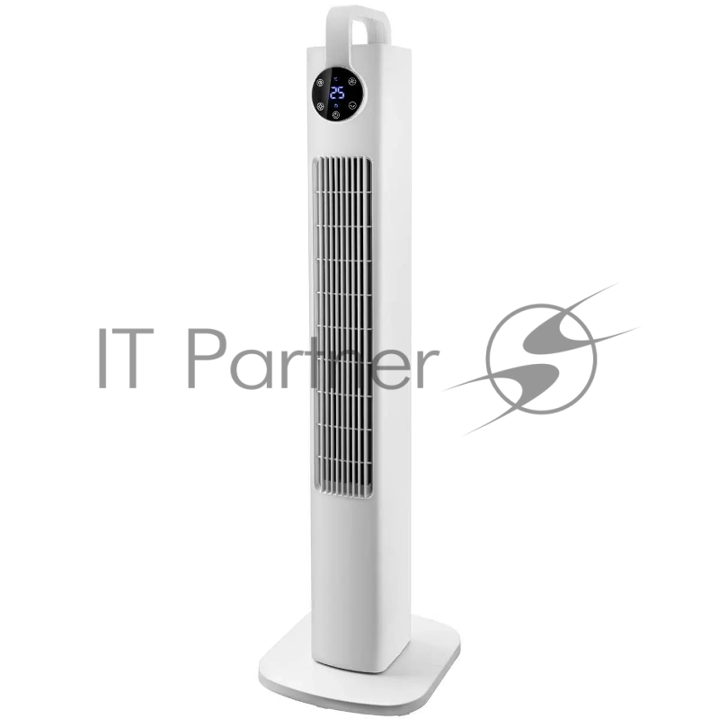 Колонный вентилятор BRAYER BR4957, эл..упр.,пульт ДУ,вращение,мощ-ть60Вт, LED дисплей, 3 скор.Таймер