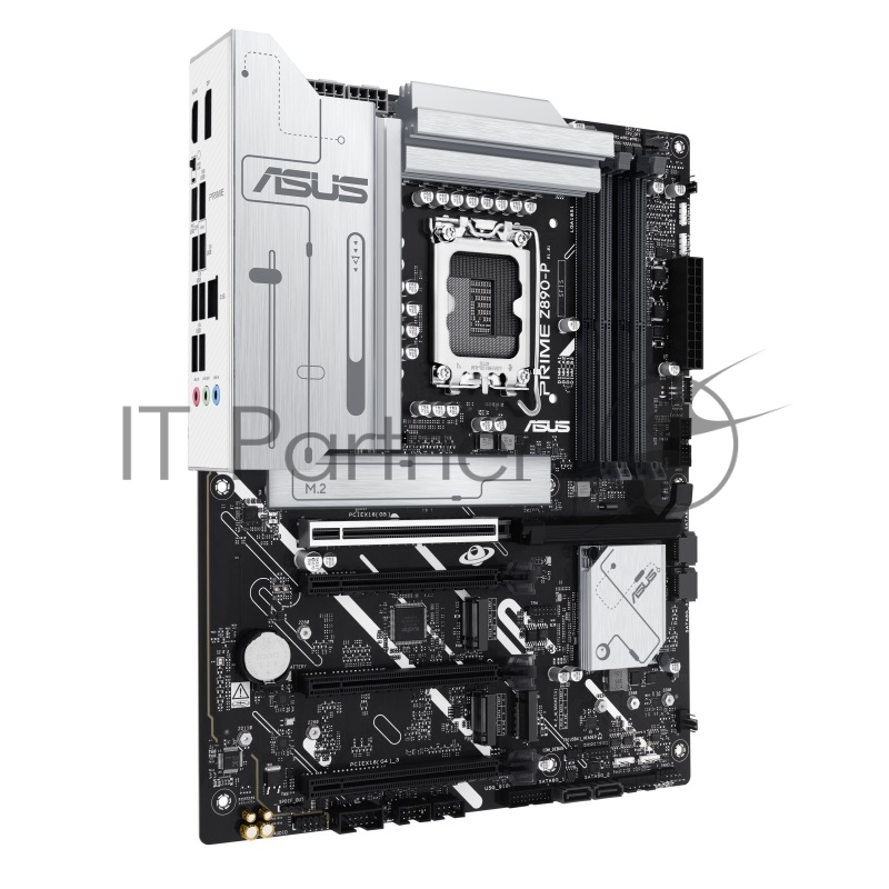 Материнская плата ASUS PRIME Z890-P, LGA 1851, Intel Z890, 4xDDR5, 4xSATA, 4xM.2, 1xPCIe 5.0 x16, 2xPCIe 4.0 x4, 1xPCIe 4.0 x1, 1xHDMI, 1xDP, 1xUSB-C (видеовыход), 1x 2.5Gb LAN, 4xUSB-A 2.0, 2xUSB-A 3.2 Gen 1, 1xUSB-A 3.2 Gen 2, 1xUSB-C 3.2 Gen 2x2,