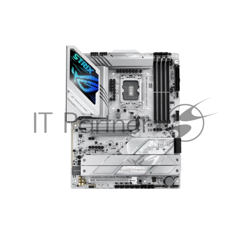 Материнская плата ASUS ROG STRIX Z890-A GAMING WIFI, LGA 1851, Intel Z890, 4xDDR5, 4xSATA, 5xM.2, 1xPCIe 4.0 x16, 1xPCIe 5.0 x16, 1xHDMI, 1xDP, 1x 2.5Gb LAN, 2xUSB-A 3.2 Gen 1, 5xUSB-A 3.2 Gen 2, 1xUSB-C 3.2 Gen 2, 2xThunderbolt 4, 2x3.5 мм, 7.1, ATX