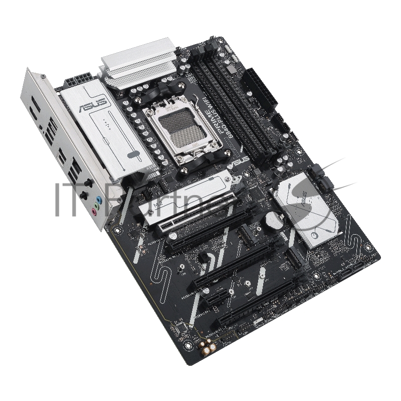Материнская плата ASUS PRIME B840-PLUS WIFI, AM5, AMD B840, 4xDDR5, 4xSATA, 3xM.2, 1xPCIe 4.0 x16, 1xPCIe 3.0 x16, 2xPCIe 3.0 x16, 1xPCIe 3.0 x1, 1xDP, 1xHDMI, 1x 2.5Gb LAN, 8xUSB-A, 3x3.5 мм, 7.1, ATX