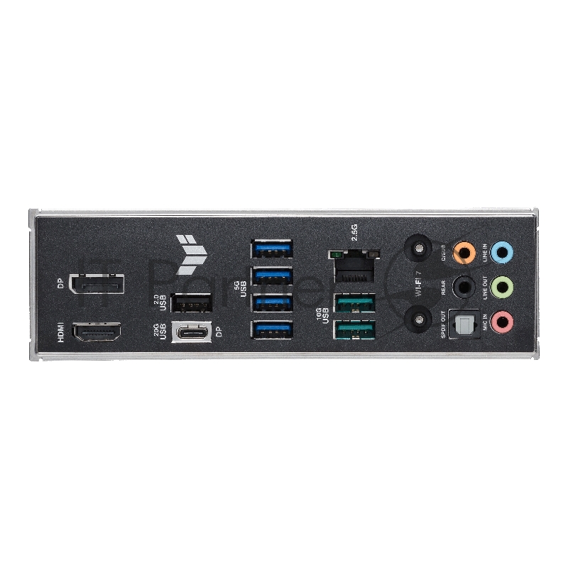 Материнская плата ASUS TUF GAMING B860M-PLUS WIFI, LGA 1851, Intel B860, 4xDDR5, 4xSATA, 3xM.2, 1xPCIe 5.0 x16, 1xPCIe x4, 1xUSB-C, 4xUSB-A 3.2 Gen 1, 2xUSB-A 3.2 Gen 2, 1xHDMI, 1xDP, 1x2.5Gb LAN, 7.1, mATX