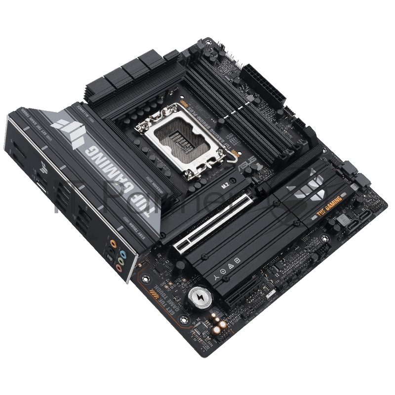 Материнская плата ASUS TUF GAMING B860M-PLUS, LGA 1851, Intel B860, 4xDDR5, 4xSATA, 3xM.2, 1xPCIe 5.0 x16, 1xPCIe x4, 1xUSB-C, 4xUSB-A 3.2 Gen 1, 2xUSB-A 3.2 Gen 2, 1xHDMI, 1xDP, 1x2.5Gb LAN, 7.1, mATX
