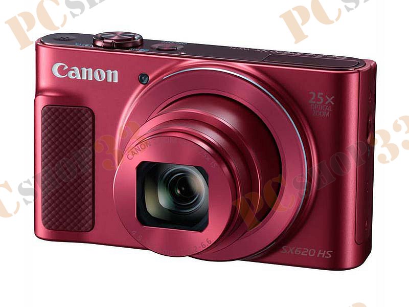 Фотоаппарат Canon PowerShot SX620 HS (20.2Мп, 25x, ЖК 3.0, SDXC), красный