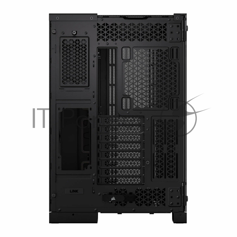 Корпус без блока питания Corsair 6500D Airflow, Midi-Tower, TG, no fan, 4xUSB-A 3.2, 1xUSB 3.2 Type-C, E-ATX, ATX, mATX, mITX Black