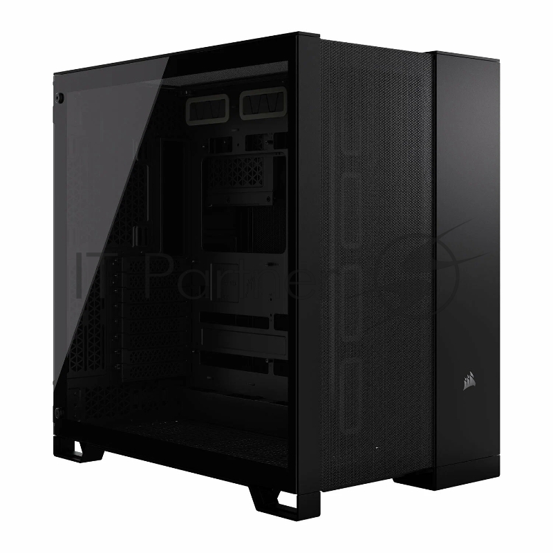 Корпус без блока питания Corsair 6500D Airflow, Midi-Tower, TG, no fan, 4xUSB-A 3.2, 1xUSB 3.2 Type-C, E-ATX, ATX, mATX, mITX Black