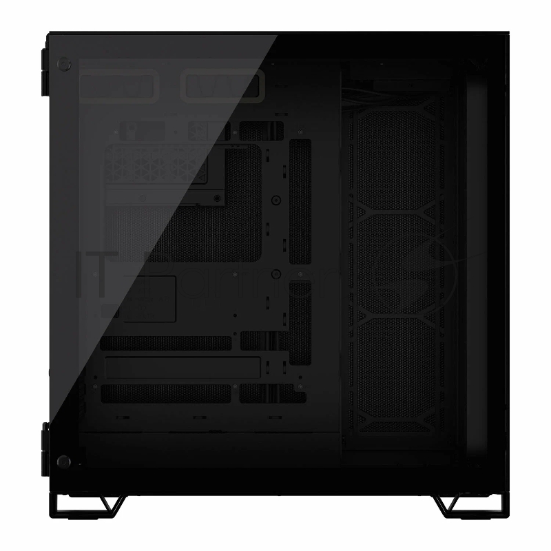 Корпус без блока питания Corsair 6500D Airflow, Midi-Tower, TG, no fan, 4xUSB-A 3.2, 1xUSB 3.2 Type-C, E-ATX, ATX, mATX, mITX Black