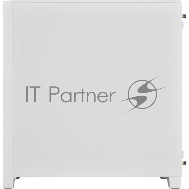 Корпус без блока питания Corsair iCUE 4000D RGB Airflow, Midi-Tower, TG, 3x120mm RGB, 1xUSB-A 3.2, 1xUSB 3.2 Type-C, E-ATX, ATX, mATX, mITX White