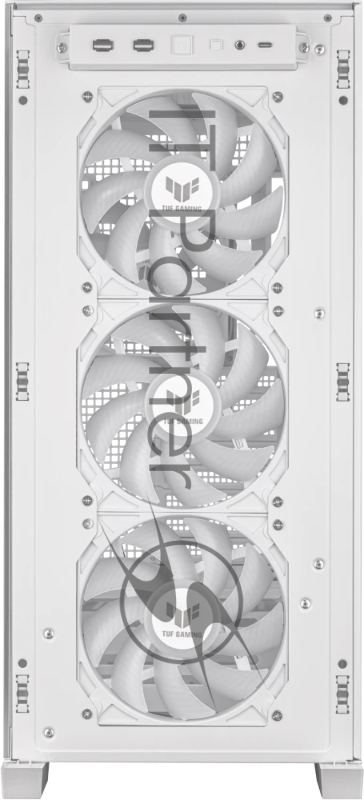 Корпус ASUS TUF GAMING GT302 TG ARGB WHITE/ GT302/ARGB FANS/WHT (90DC00I3-B19000)