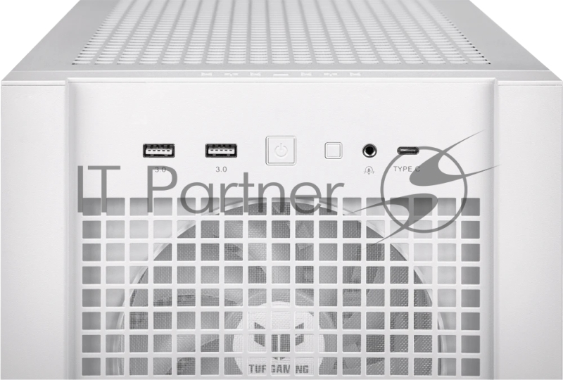 Корпус ASUS TUF GAMING GT302 TG ARGB WHITE/ GT302/ARGB FANS/WHT (90DC00I3-B19000)