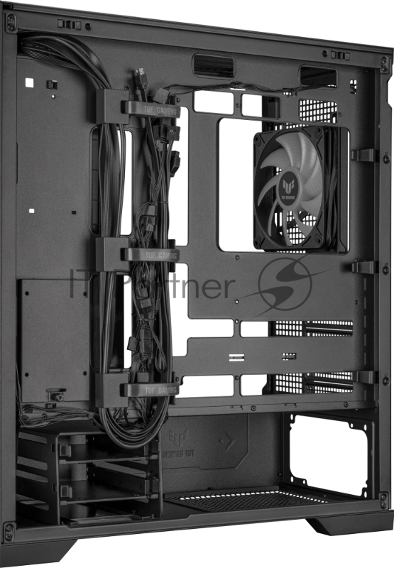 Корпус ASUS TUF GAMING GT302 TG ARGB BLACK (90DC00I0-B19000) GT302/ARGB FANS/BLK