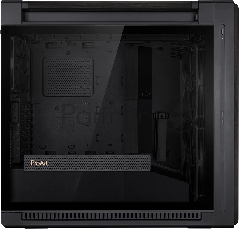 Корпус ASUS PROART PA602 WOOD TG PWM BLACK