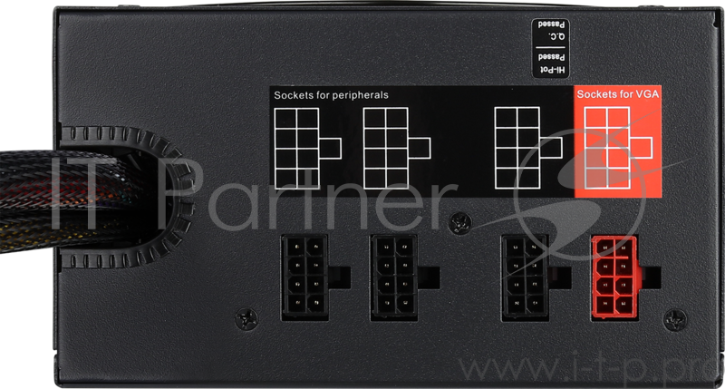 Блок питания Aerocool 650W RTL KCAS-650M PLUS { 80+ bronze (24+4+4pin) APFC 120mm fan 7xSATA RTL}