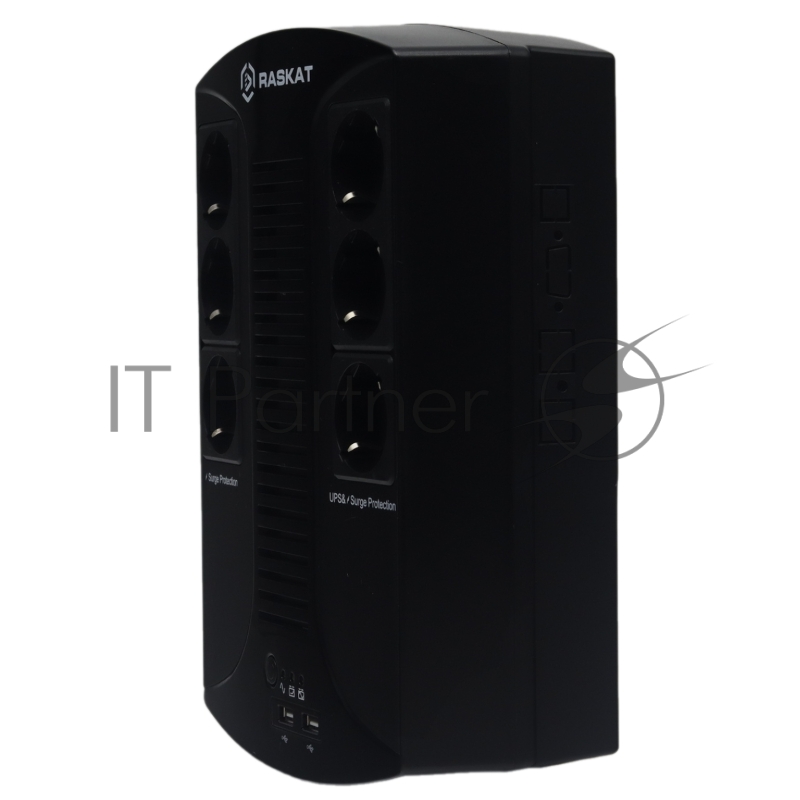 Источник бесперебойного питания ИБП Raskat VS-850VA 850VA, 510Вт, 6хCEE 7