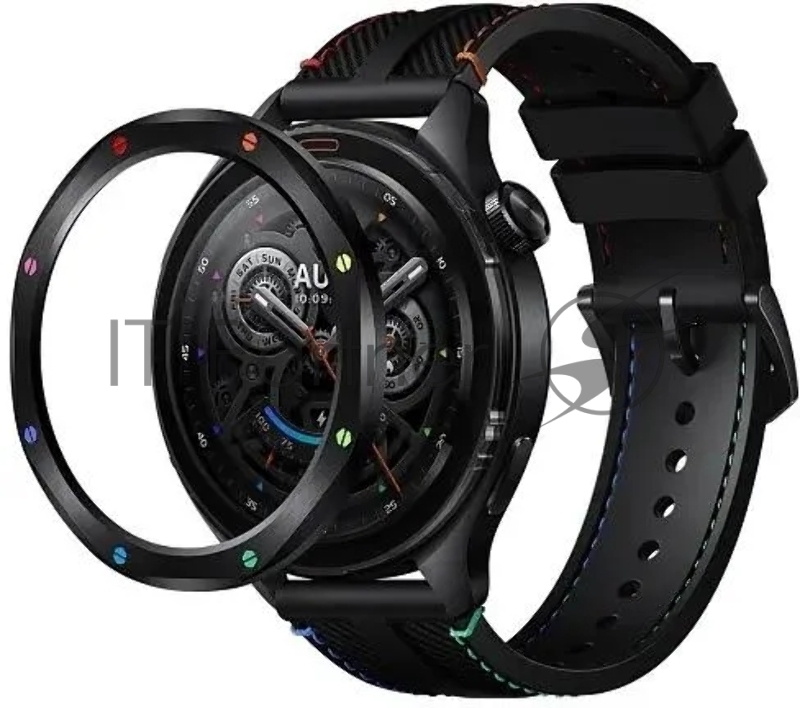 Смарт-часы Xiaomi Watch S4 47мм 1.43 AMOLED корп.черный рем.черный (BHR9199GL)