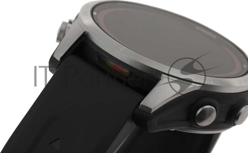 Смарт-часы Garmin Fenix 7S Pro 30.4мм 1.2 transflective корп.серебристый рем.графитовый (010-02776-00)