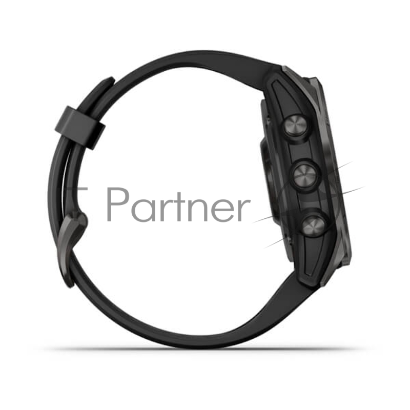 Смарт-часы Garmin Fenix 7S Sapphire Solar 40мм 1.2 корп.черный рем.черный (010-02539-25)