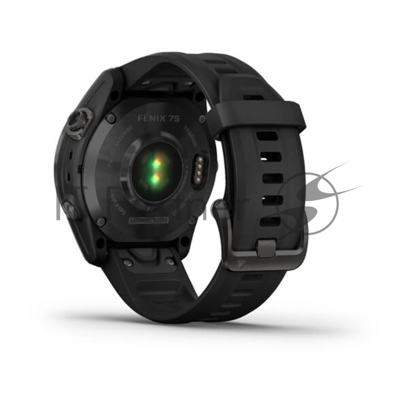 Смарт-часы Garmin Fenix 7S Sapphire Solar 40мм 1.2 корп.черный рем.черный (010-02539-25)