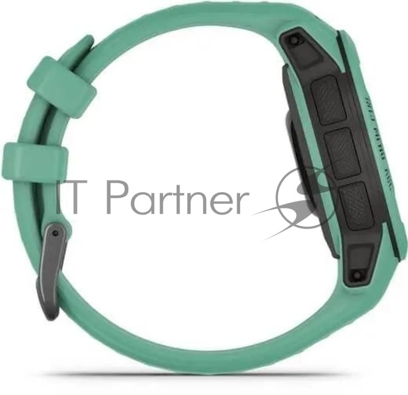 Смарт-часы Garmin Instinct 2S Solar Tactical 20мм 1.3 AMOLED корп.черный/мятный рем.мятный (010-02564-02)