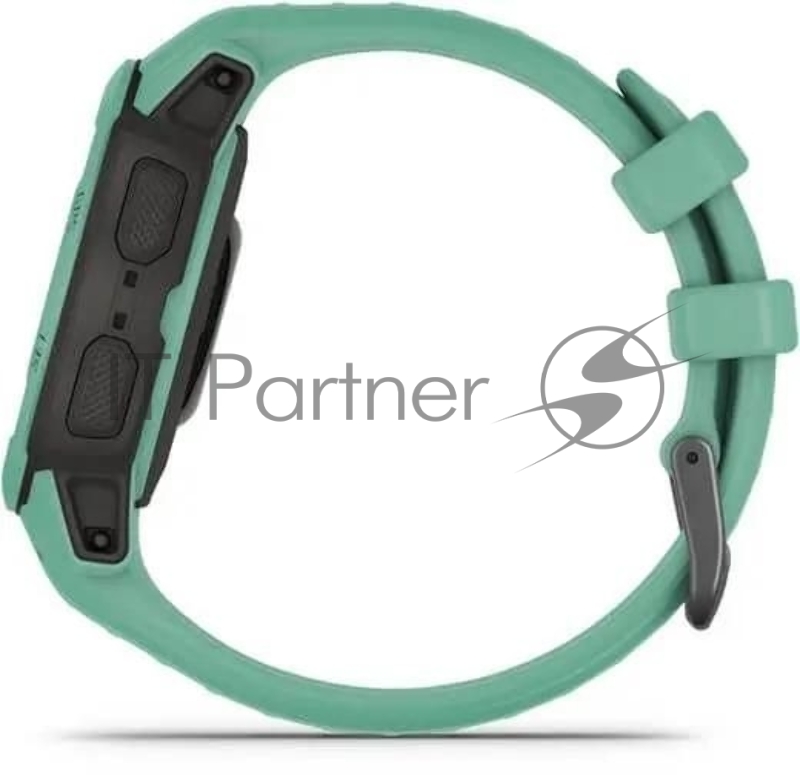 Смарт-часы Garmin Instinct 2S Solar Tactical 20мм 1.3 AMOLED корп.черный/мятный рем.мятный (010-02564-02)
