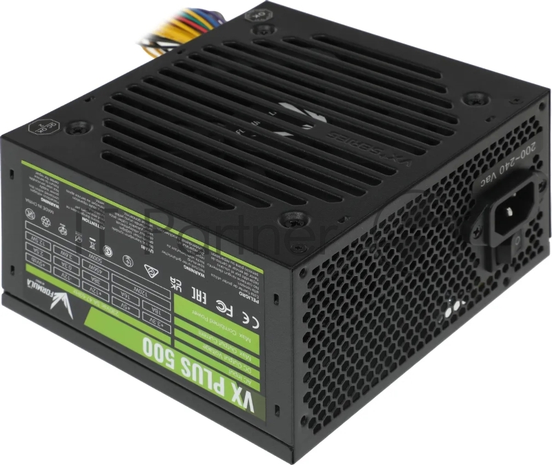 Блок питания Aerocool / Formula ATX 500W AC VX PLUS (20+4pin) 120mm fan 3xSATA RTL