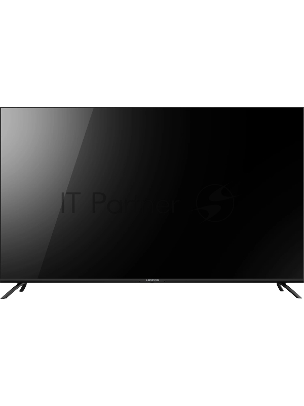 Телевизор HIBERG 55Y UHD-R черный 4k UHD 60Hz Yandex TV 1.5/8Gb