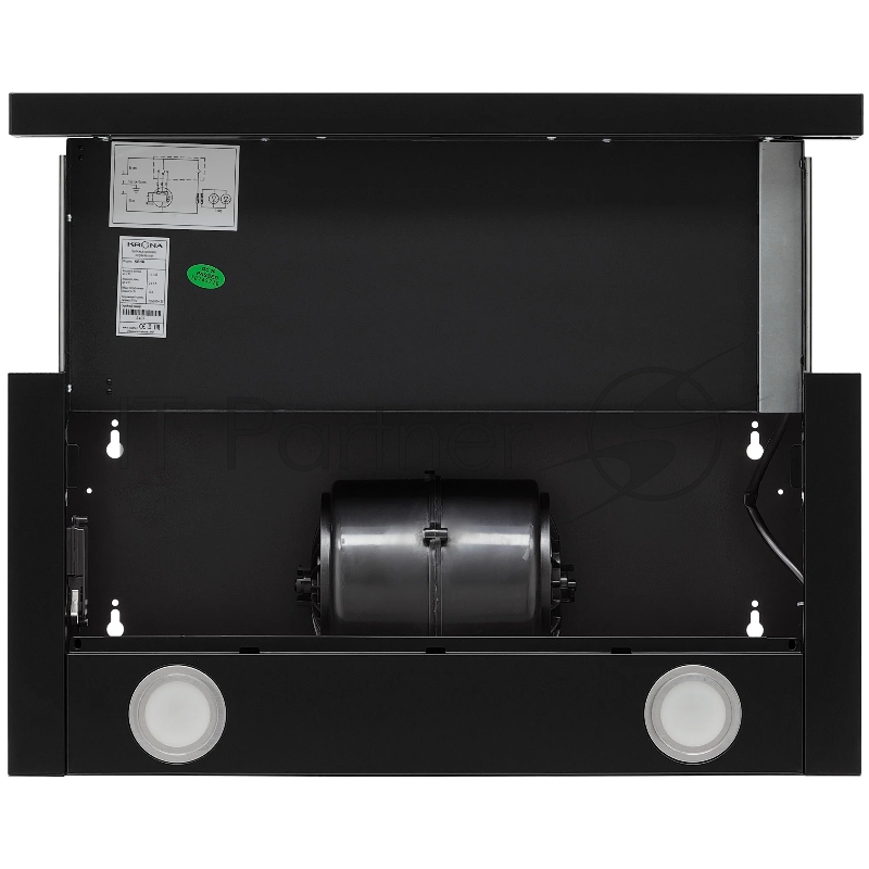 Вытяжка Krona KAMILLA TK 600 BLACK (1 мотор)