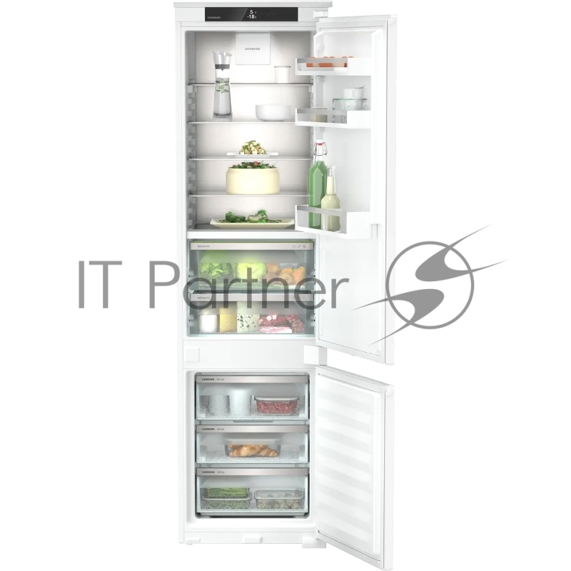 Встраиваемый холодильник Liebherr Plus, ниша 194 см, BioFresh, МК NoFrost 3 контейнера, сенсорный дисплей Touch, door sliding