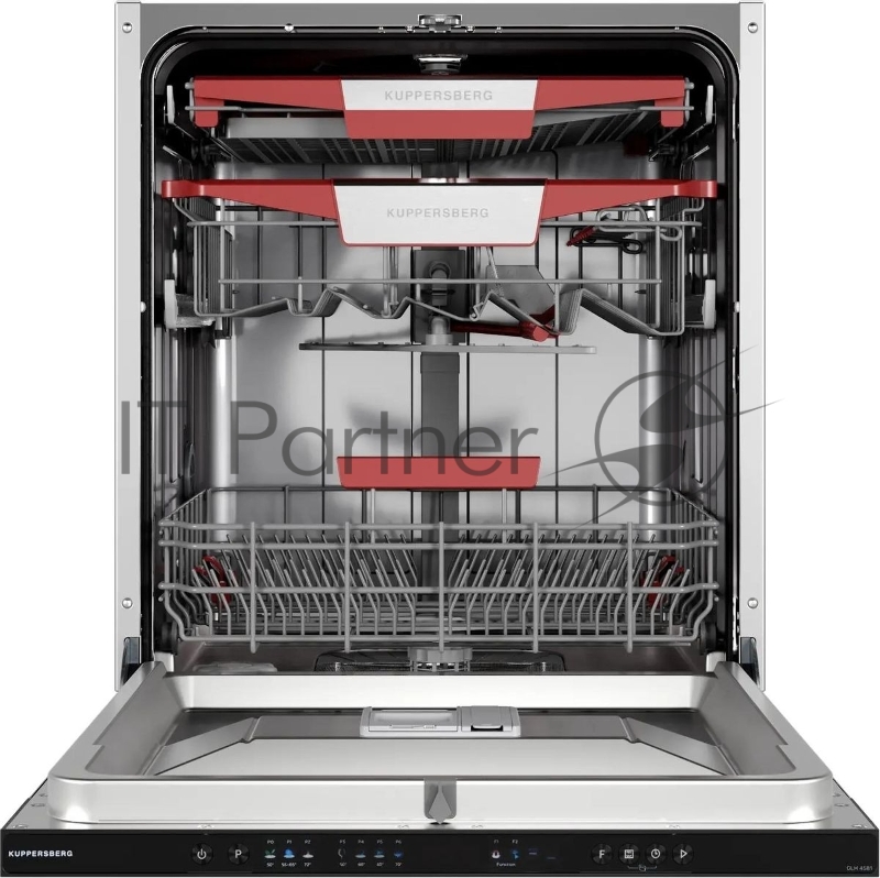 Встраиваемая посудомоечная машина Kuppersberg/ Встраиваемая посудомоечная машина Kuppersberg, 14 комплектов, 7 программ, 3 корзины, конденсационная сушка, автоматическое открывание двери, луч на полу, полная защита от протечек, коллекция High-Tech, и