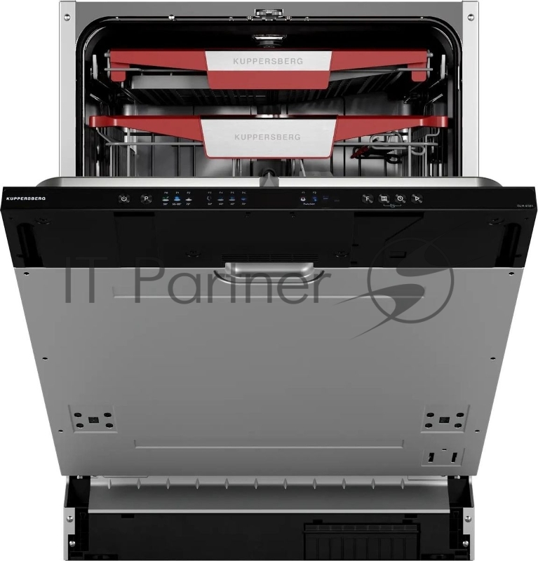 Встраиваемая посудомоечная машина Kuppersberg/ Встраиваемая посудомоечная машина Kuppersberg, 14 комплектов, 7 программ, 3 корзины, конденсационная сушка, автоматическое открывание двери, луч на полу, полная защита от протечек, коллекция High-Tech, и