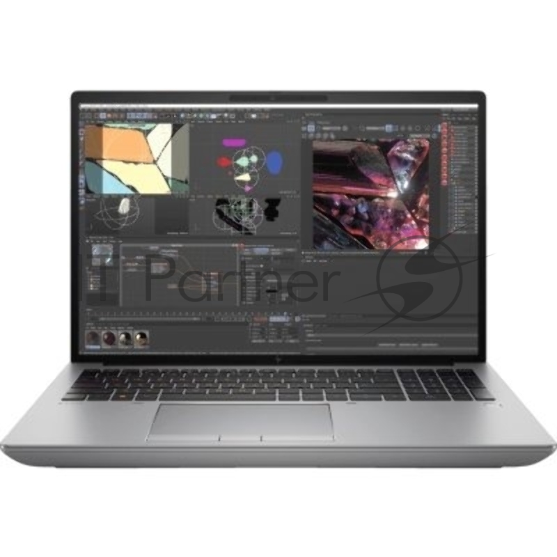 Ноутбук HP ZBook Fury 16 G10 Core i7-13850HX 2.1GHz,16 WUXGA (1920x1200) IPS ALS AG 400nits,nVidia RTX A2000 8Gb GDDR6,32Gb DDR5-5600(2),1Tb SSD,95Wh,FPR,2.4kg,2y,webcam+i eng kbd
