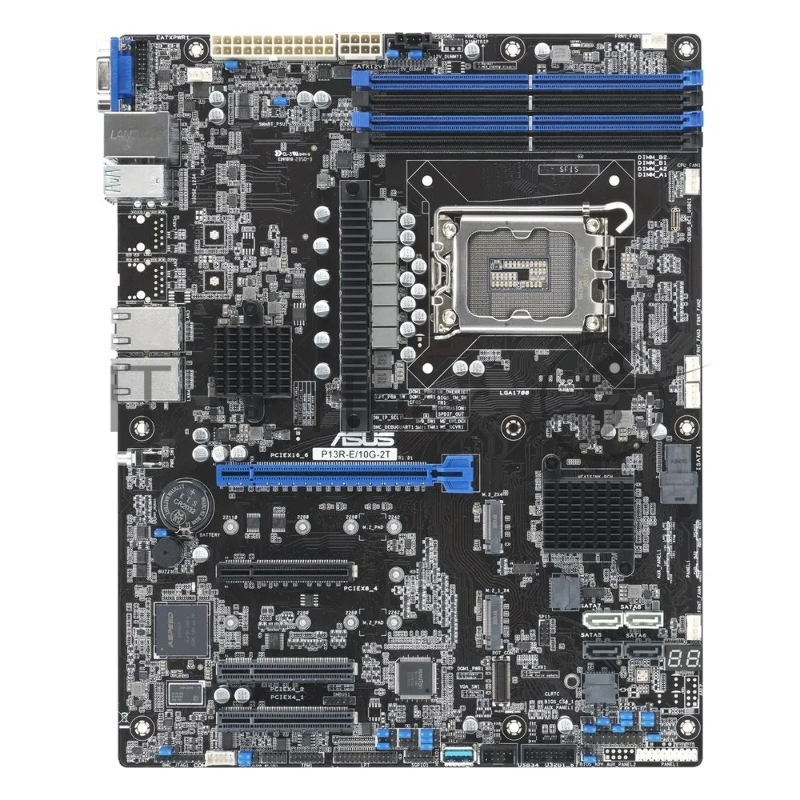 Материнская плата ASUS P13R-E/10G-2T LGA1700 ATX 4xDDR5 PCIEx16 3хPCIEx8 2xM.2 VGA 2х10GLAN