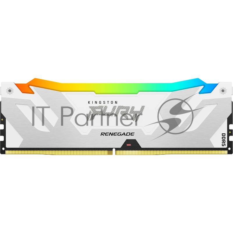 Оперативная память Kingston Fury Renegade, DDR5, 32 GB (2x16 GB), 7200 MHz, CL38, радиатор, RGB, белый