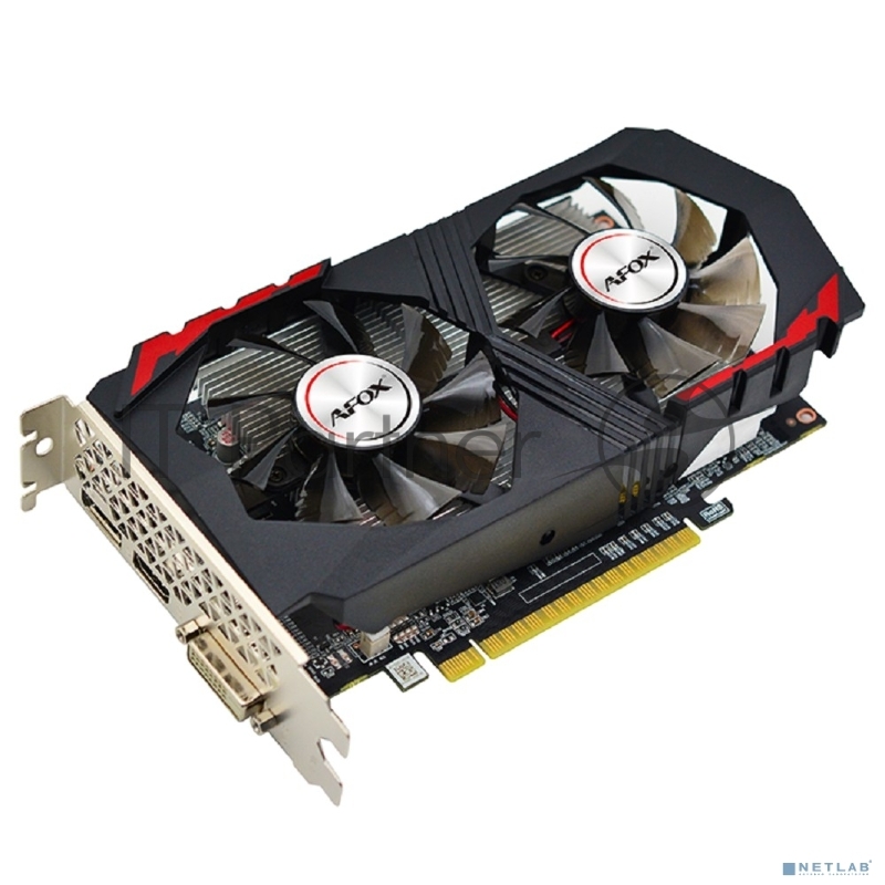 Видеокарта Afox GTX1050Ti GAMING 4GB GDDR5 128bit DVI DP HDMI 2FAN RTL